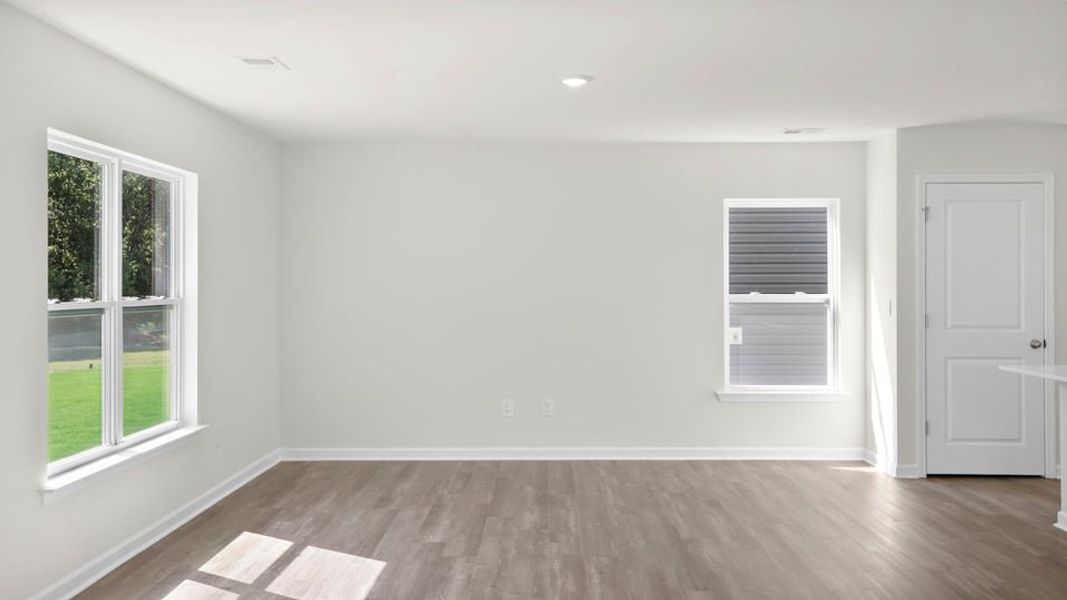 Spacious, unfurnished interior of a new home in Durbin Meadows, Fountain Inn (Image 19). Spacious, unfurnished interior of a new home in Durbin Meadows, Fountain Inn (Image 19).
