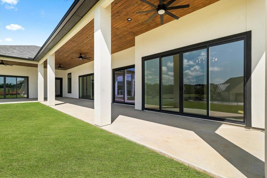 Front exterior of a new home in , Heath, TX, highlighting curb appeal (Image 23).