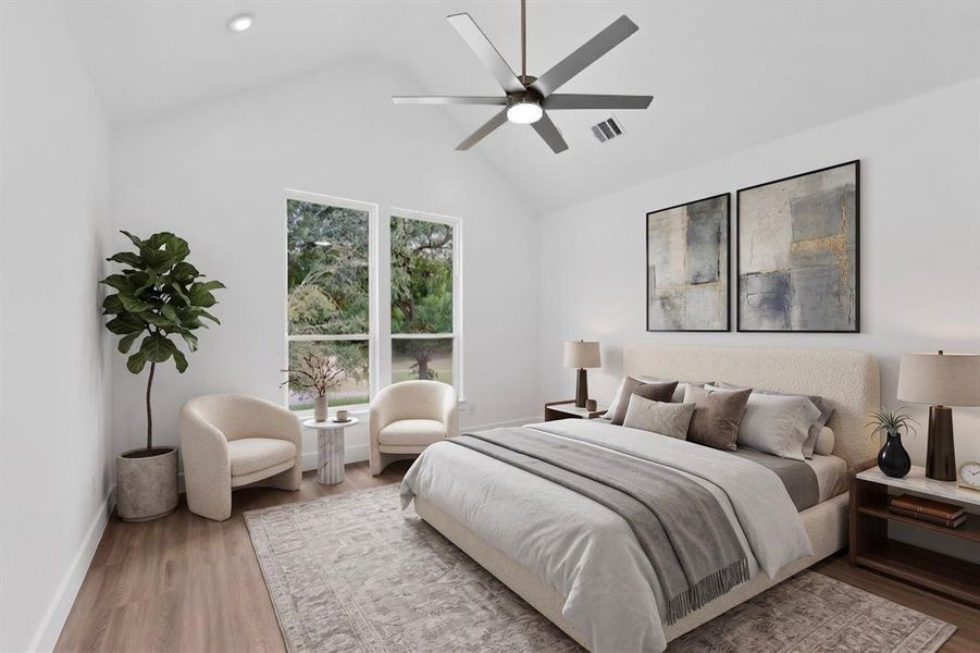 Furnished interior view inside a new home in , Whitney (Image 10). Furnished interior view inside a new home in , Whitney (Image 10).
