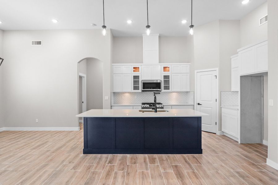 Furnished interior view inside a new home in Summer Sky North, El Paso (Image 4).