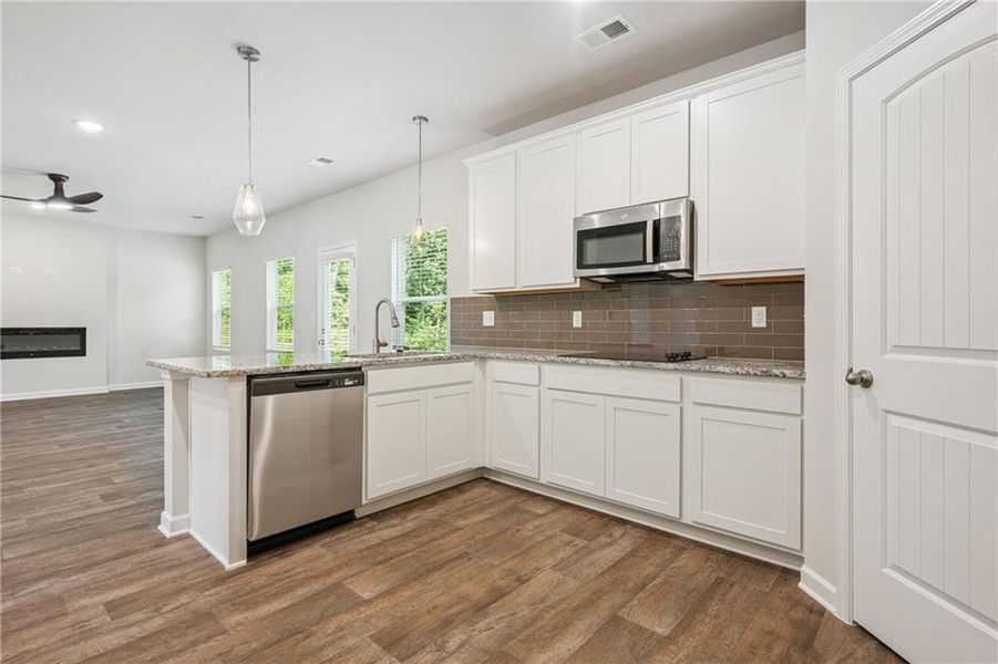 Furnished interior view inside a new home in River Walk Farm, Covington (Image 6). Furnished interior view inside a new home in River Walk Farm, Covington (Image 6).