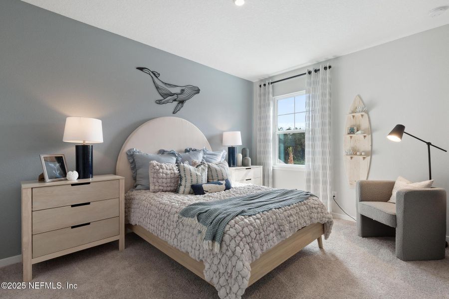 Furnished interior view inside a new home in Magnolia Series at Seminole Palms, Palm Coast (Image 11).