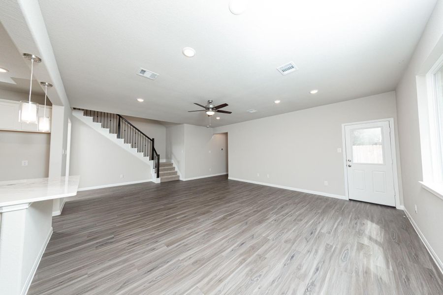 Photos are a representation of the floor plan. Options and interior selections will vary.