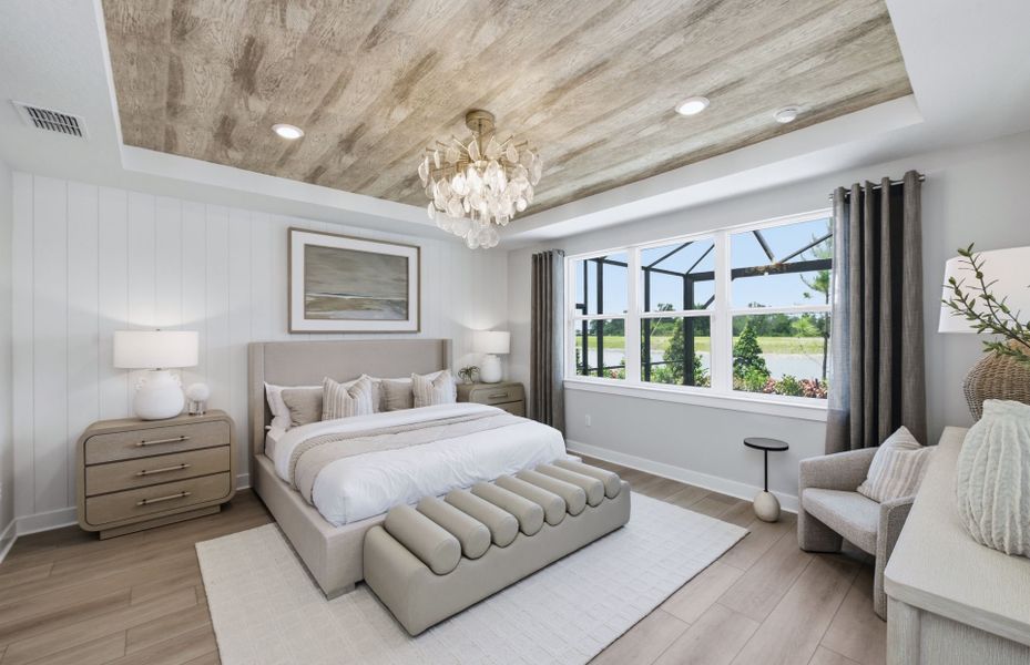 Representative furnished interior of a home built from the Stellar Grand by Del Webb in Del Webb Explore North River Ranch, Parrish (Image 31).