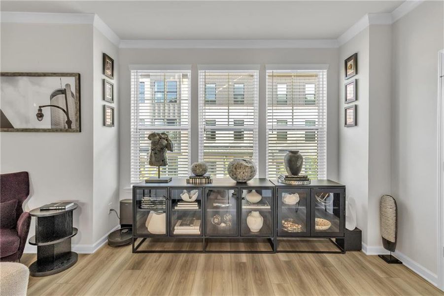 Furnished interior view inside a new home in , McDonough (Image 27).