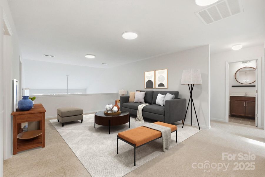 Laundry room on main level and upper level Laundry room on main level and upper level