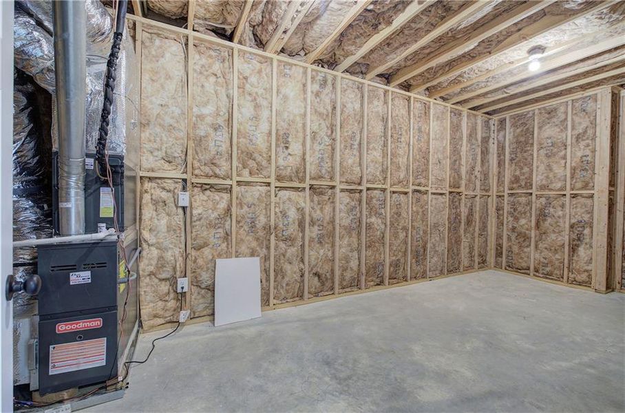 In-progress construction of a new home in , Rockmart, GA (Image 49).