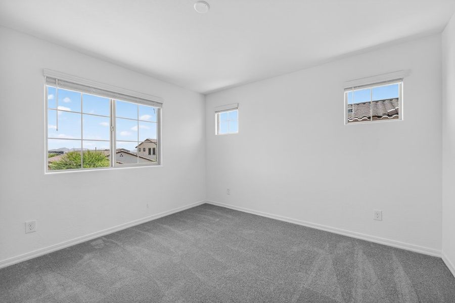 Spacious, unfurnished interior of a new home in La Mira, Mesa (Image 22). Spacious, unfurnished interior of a new home in La Mira, Mesa (Image 22).