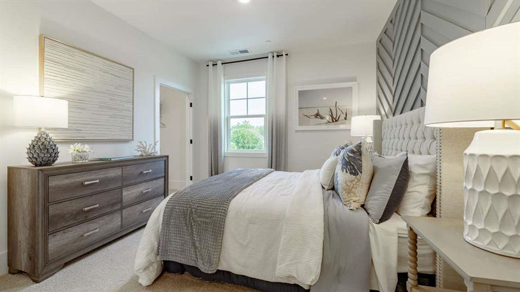 Furnished interior view inside a new home in The Village at Sandy Plains, Marietta (Image 12).