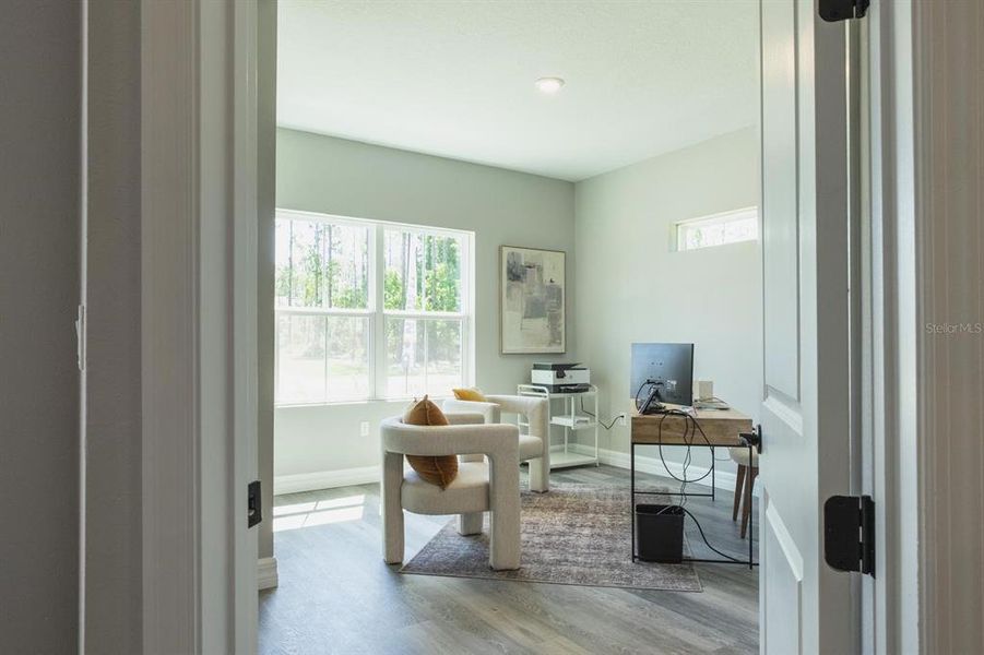 Furnished interior view inside a new home in , Ocala (Image 9).