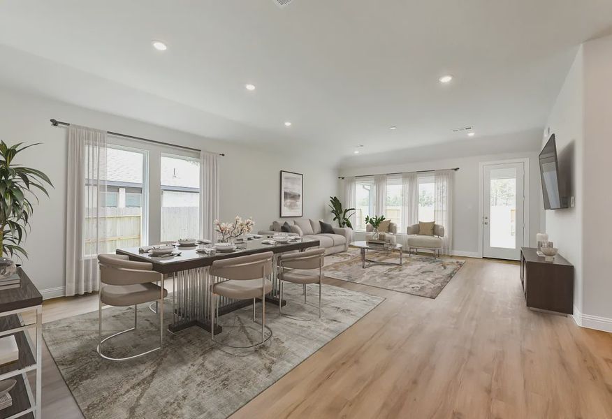 Plan 4029 great room - staged - 5 of 16 Plan 4029 great room - staged - 5 of 16