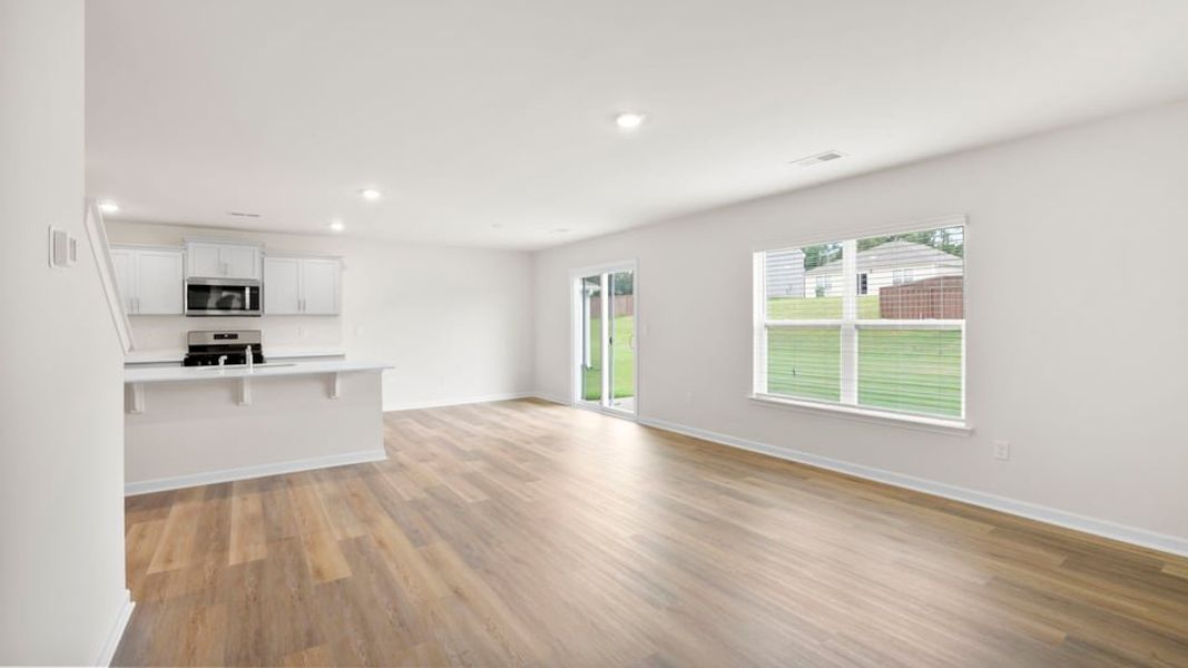 Spacious, unfurnished interior of a new home in Bentley Park, Greenwood (Image 25). Spacious, unfurnished interior of a new home in Bentley Park, Greenwood (Image 25).