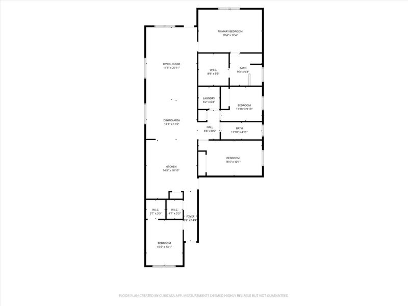 2D floor plan layout of this home in , Bastrop, TX (Image 5).
