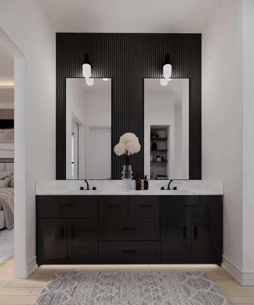 Furnished interior view inside a new home in , Houston (Image 4).