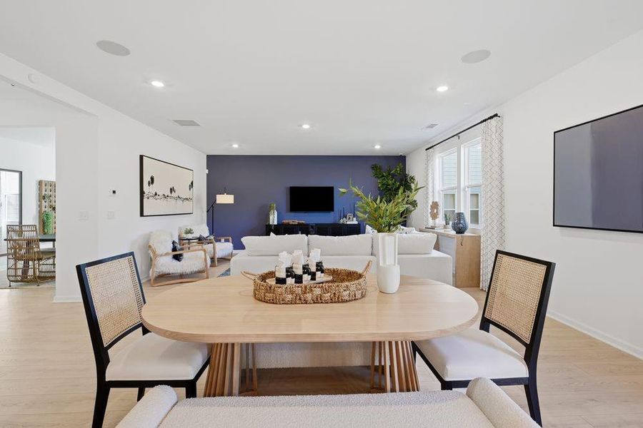 Furnished interior view inside a new home in Falls Creek, Flowery Branch (Image 11).