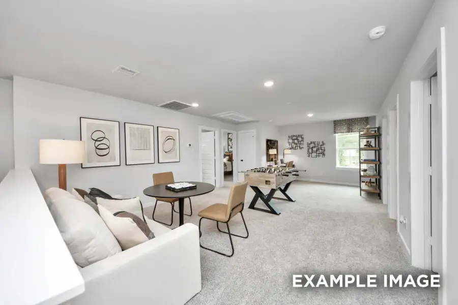 Representative furnished interior of a home built from the The Brazos F by Davidson Homes LLC in Emberly, Beasley (Image 19).