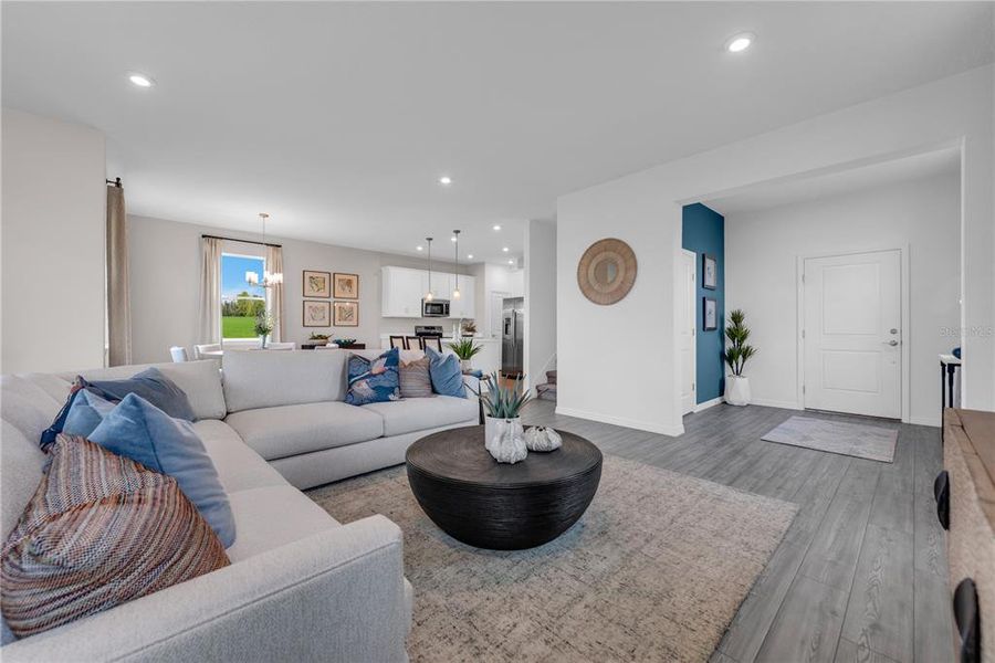 Furnished interior view inside a new home in Watermark, Cocoa (Image 21).