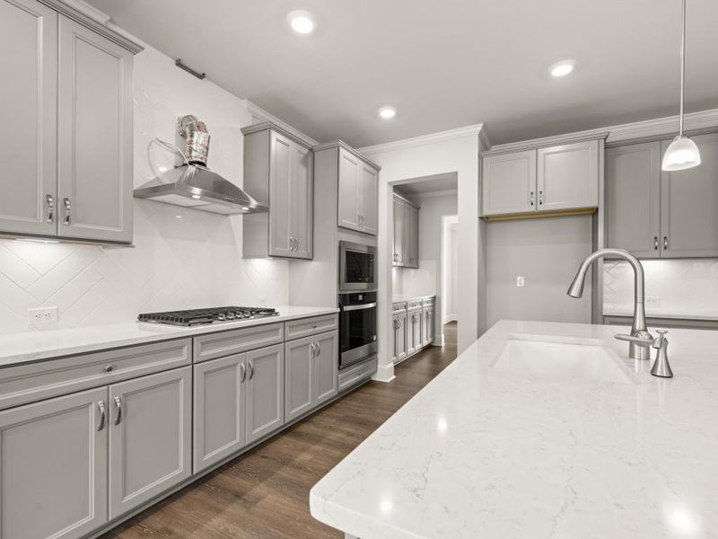 Furnished interior view inside a new home in Haven Abbey, Cumming (Image 8).