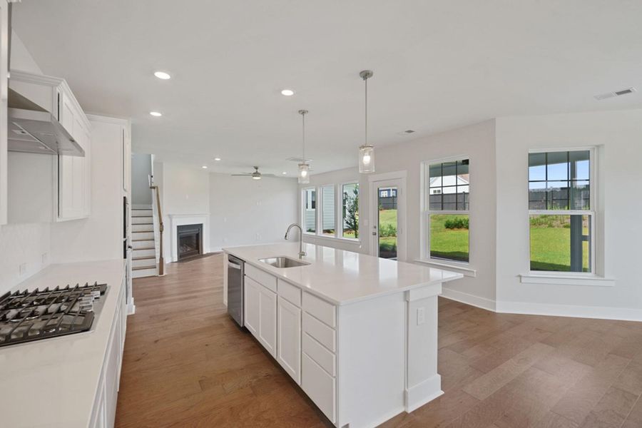 Furnished interior view inside a new home in Nexton - Midtown - The Village Collection, Summerville (Image 7).