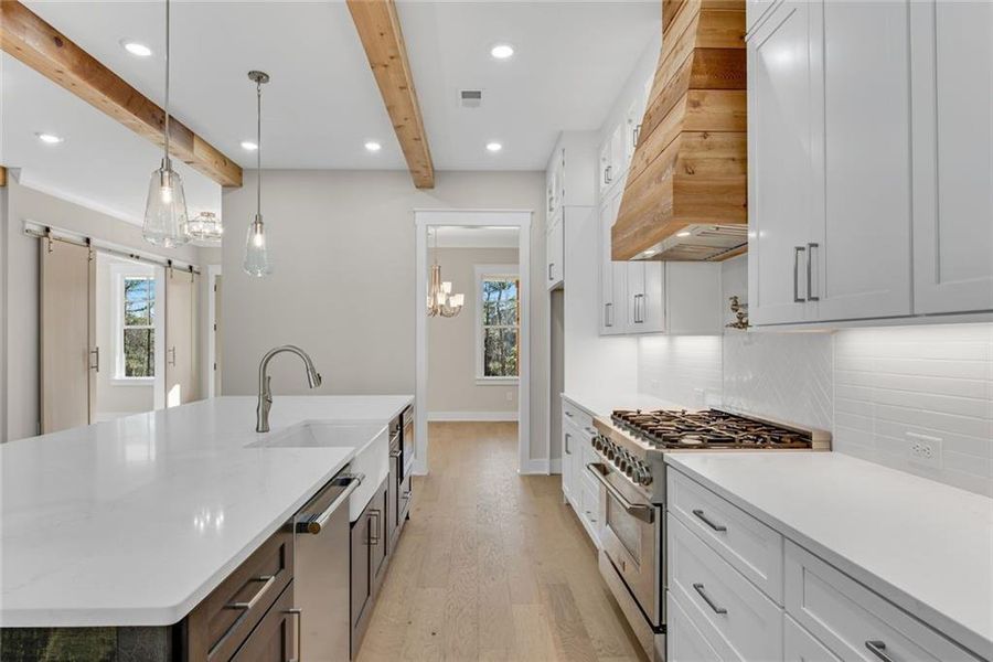 Furnished interior view inside a new home in , Hiram (Image 5).
