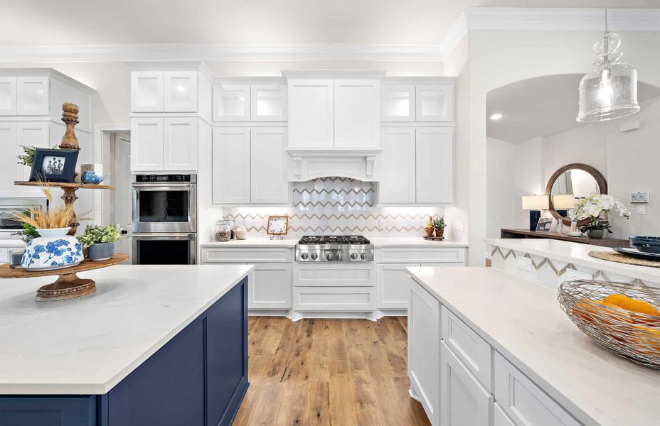 Furnished interior view inside a new home in Artavia 70′, Conroe (Image 12).