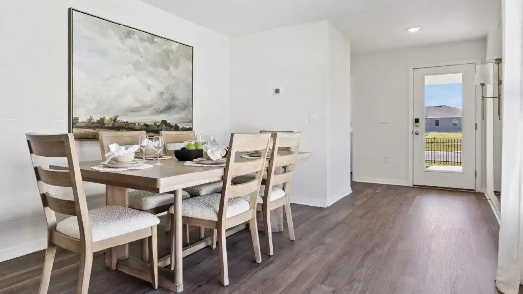 Furnished interior view inside a new home in Hawthorne Ranch, Lakeland (Image 6).