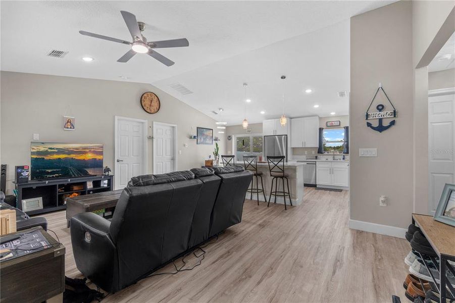 Furnished interior view inside a new home in , Ocala (Image 34).