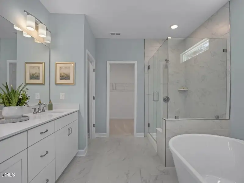 Furnished interior view inside a new home in Sage on North Main, Wake Forest (Image 22).