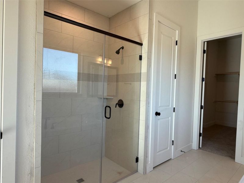Walk-in shower in Primary Bath Walk-in shower in Primary Bath