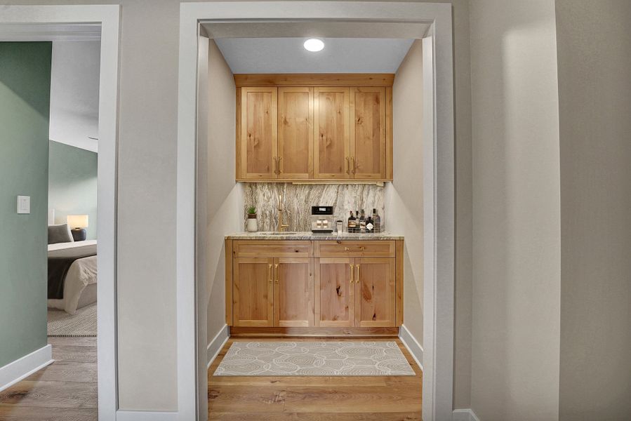 Representative furnished interior of a home built from the The Lexington by Forbes Capretto Homes in Birdsong Estates, Orchard Park (Image 21).