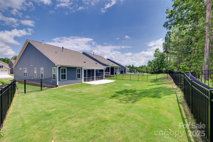 Front exterior of a new home in Handsmill on Lake Wylie, York, SC, highlighting curb appeal (Image 25).