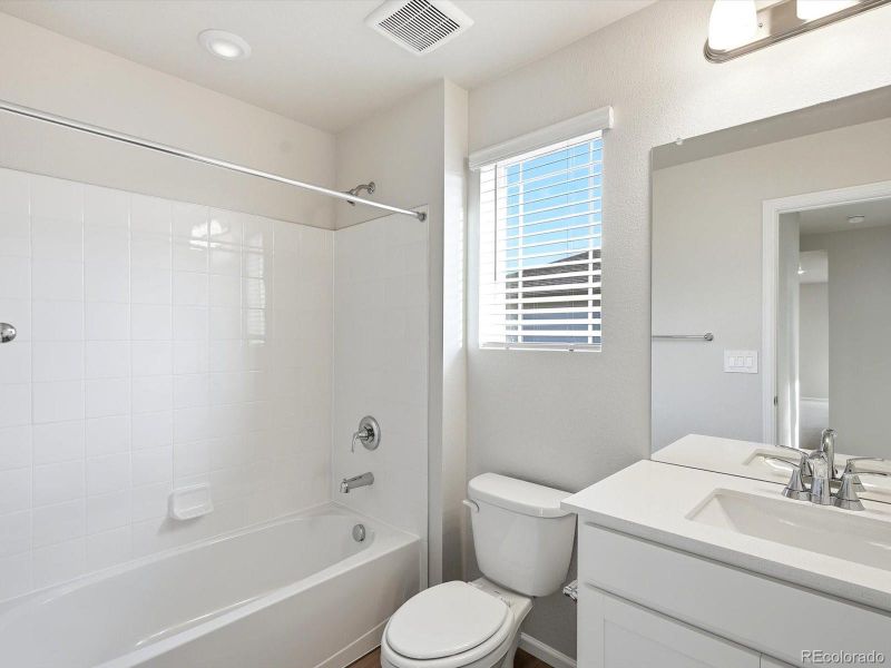 Furnished interior view inside a new home in , Commerce City (Image 10).