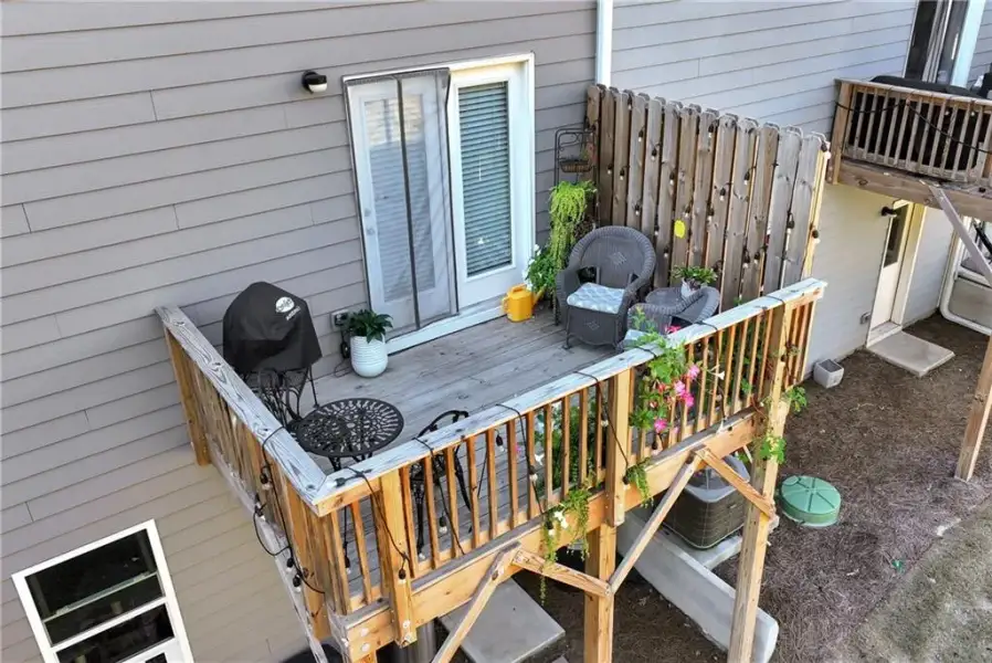Exterior details and patio area of a home in , Dahlonega (Image 25).