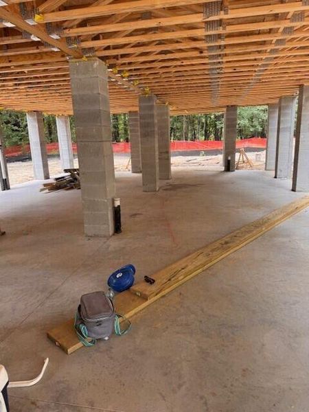 In-progress construction of a new home in Waterloo Estates, Johns Island, SC (Image 27). In-progress construction of a new home in Waterloo Estates, Johns Island, SC (Image 27).