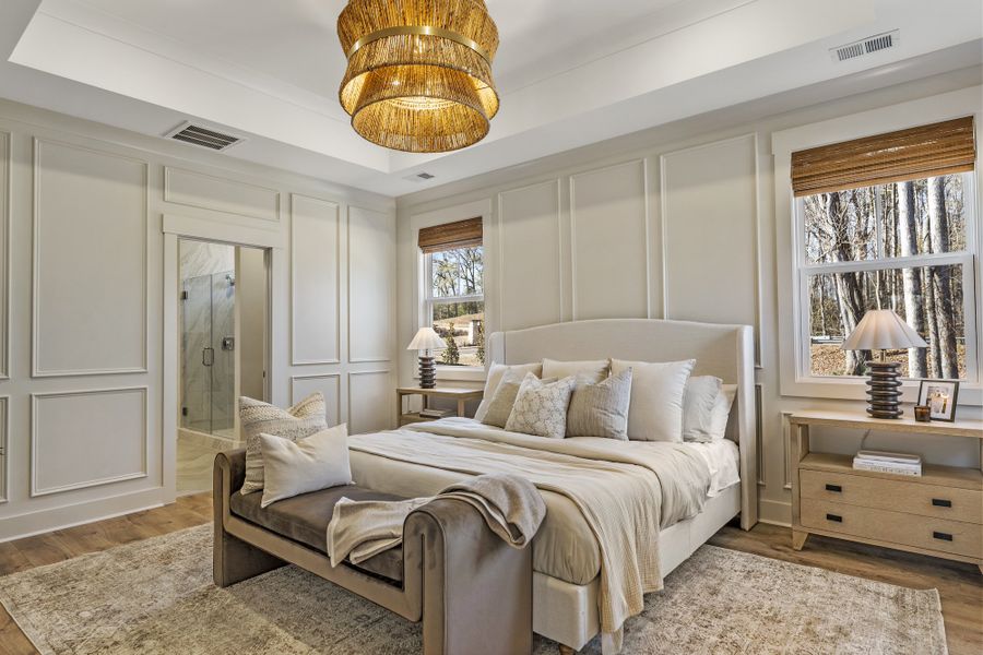 Representative furnished interior of a home built from the Whitmore by Hunter Quinn Homes in Walker's Pointe, Anderson (Image 22).