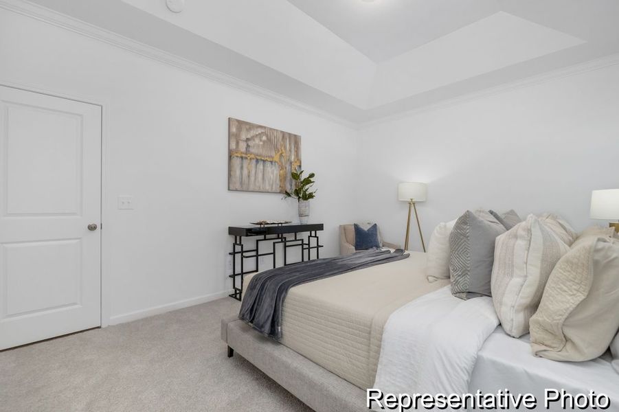 Furnished interior view inside a new home in Tillery Tradition, Mount Gilead (Image 13).
