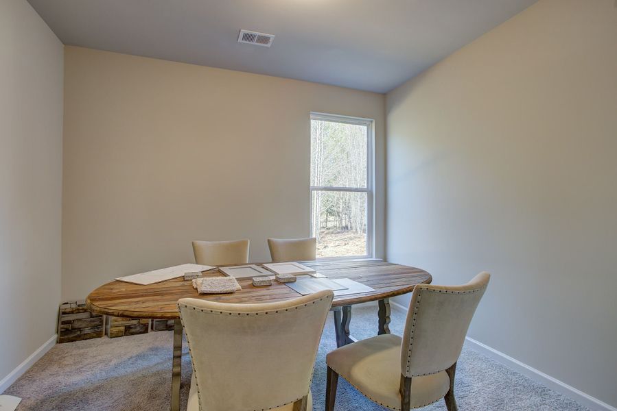 Versatile bedroom on the main level