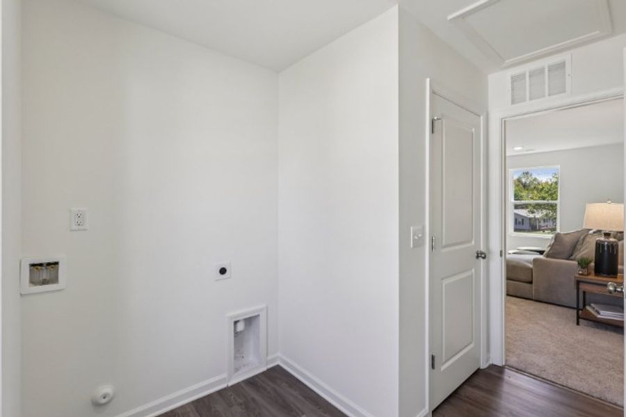 A room with white walls.