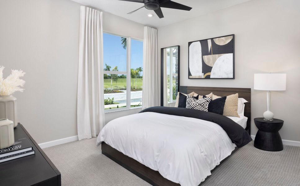 Representative furnished interior of a home built from the Dahlia by Mattamy Homes in Tradition, Port St. Lucie (Image 13).