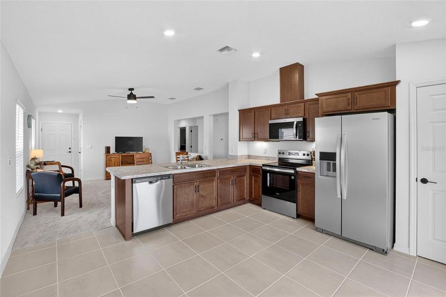 Furnished interior view inside a new home in , Palmetto (Image 16). Furnished interior view inside a new home in , Palmetto (Image 16).