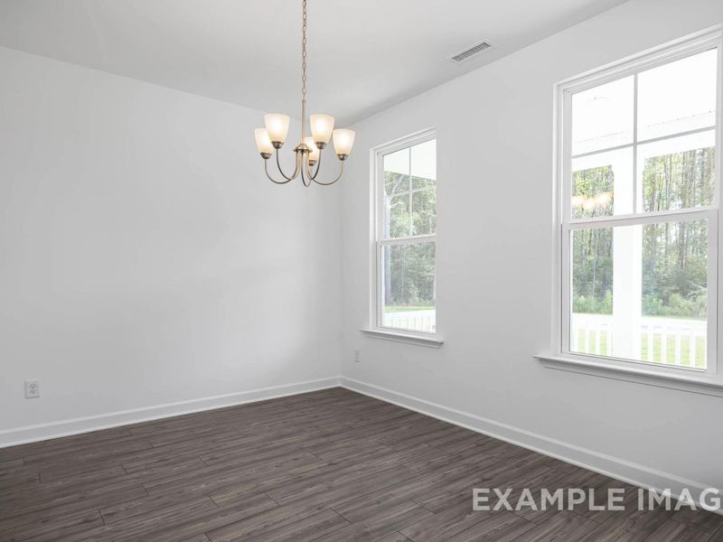 Spacious, unfurnished interior of a new home in Woodland Crossing, Zebulon (Image 12).