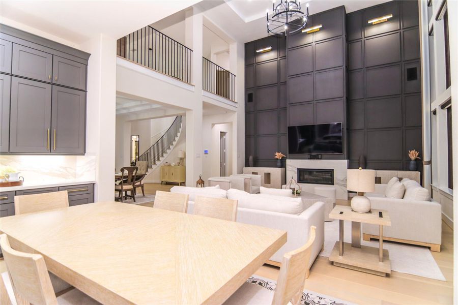 Furnished interior view inside a new home in , Cypress (Image 8). Furnished interior view inside a new home in , Cypress (Image 8).