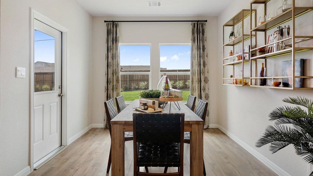 Furnished interior view inside a new home in Thunder Rock, Marble Falls (Image 18).