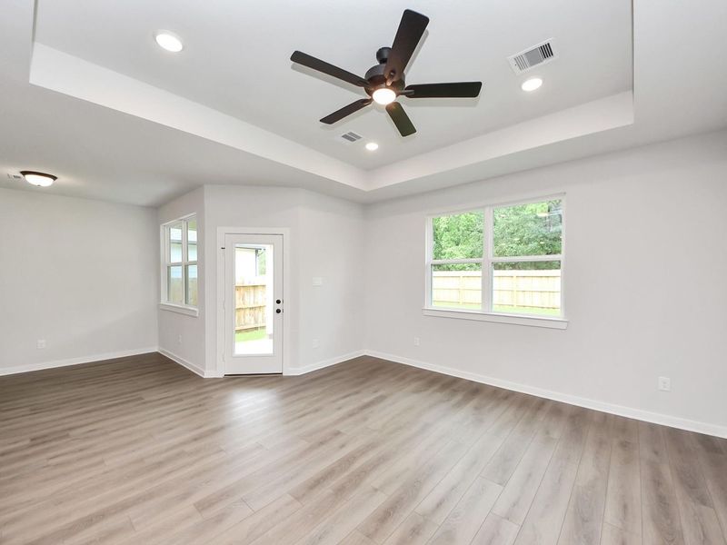 Spacious, unfurnished interior of a new home in Sundance Cove, Crosby (Image 20). Spacious, unfurnished interior of a new home in Sundance Cove, Crosby (Image 20).