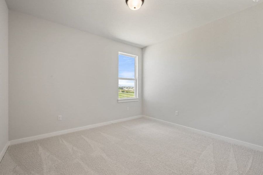 Spacious, unfurnished interior of a new home in Terrace Collection At Turner's Crossing, Buda (Image 46).