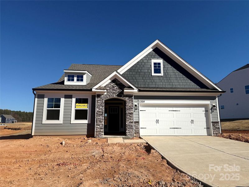 In-progress construction of a new home in Carrington, Stanley, NC (Image 36).