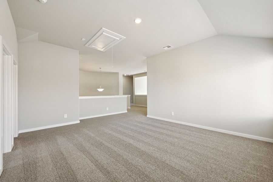 Photo is not of the actual home, but is an inspirational photo of builder’s model home and may depict options, furnishings, and/or decorator features that are not included