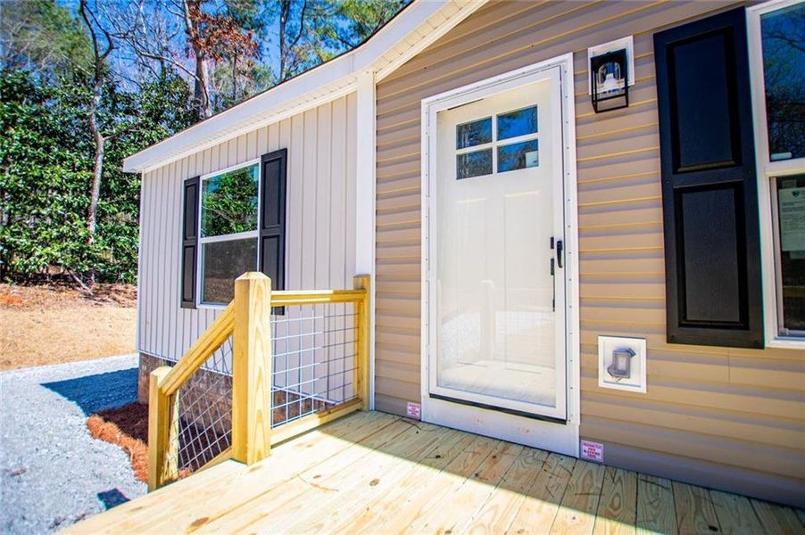 Exterior details and patio area of a home in , Waco (Image 20).