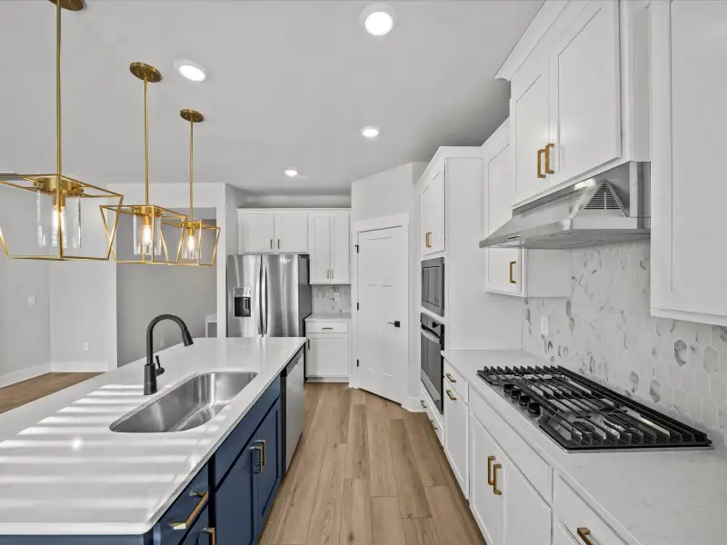 Furnished interior view inside a new home in Cedar Shoals - Signature Collection, Piedmont (Image 5).