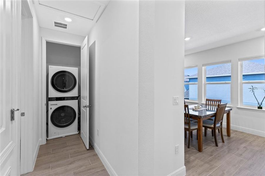 Furnished interior view inside a new home in Laureate Park, Orlando (Image 35).